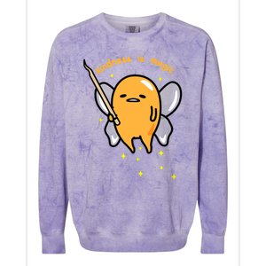 Gudetama Fairy Kindness Is Magic Colorblast Crewneck Sweatshirt