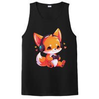 Gamer Fox Kawaii Fox Anime Funny Gaming Cute Fox Video Gamer PosiCharge Competitor Tank