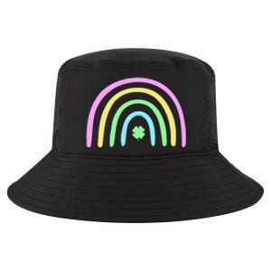 Green Four Leaf Clover Rainbow St Patricks Day Cool Comfort Performance Bucket Hat