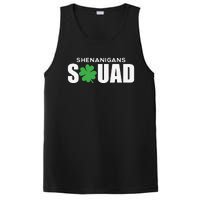 Green Four Leaf Clover funny St Patrick's Day  PosiCharge Competitor Tank