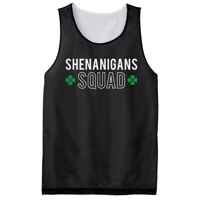 Green Four Leaf Clover Rainbow St Patrick's Day  Mesh Reversible Basketball Jersey Tank