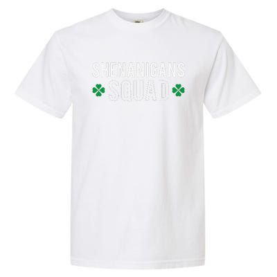 Green Four Leaf Clover Rainbow St Patrick's Day  Garment-Dyed Heavyweight T-Shirt