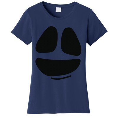 Ghost Face Lazy DIY Halloween Costume Funny Spooky Ghoul Women's T-Shirt