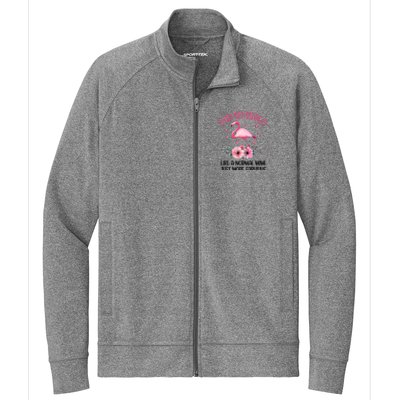 Gramingo Flamingo Like A Normal Grandma Only More Awesome Stretch Full-Zip Cadet Jacket