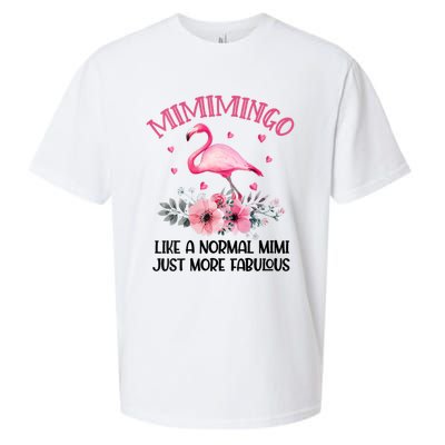 Gramingo Flamingo Like A Normal Grandma Only More Awesome Sueded Cloud Jersey T-Shirt