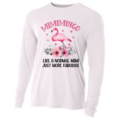 Gramingo Flamingo Like A Normal Grandma Only More Awesome Cooling Performance Long Sleeve Crew