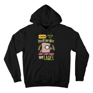 Gluten Free Lifestyle Celiac Disease Awareness Hoodie