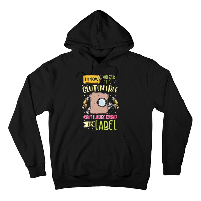 Gluten Free Lifestyle Celiac Disease Awareness Hoodie