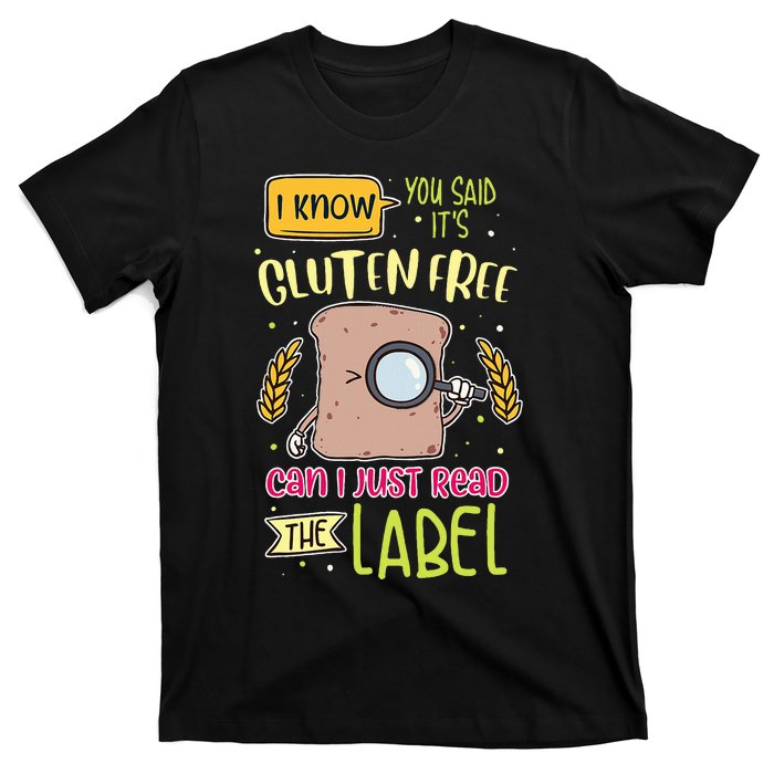 Gluten Free Lifestyle Celiac Disease Awareness T-Shirt