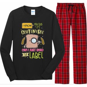 Gluten Free Lifestyle Celiac Disease Awareness Long Sleeve Pajama Set