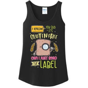 Gluten Free Lifestyle Celiac Disease Awareness Ladies Essential Tank