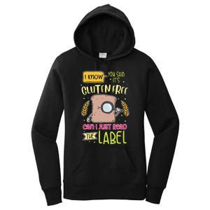 Gluten Free Lifestyle Celiac Disease Awareness Women's Pullover Hoodie