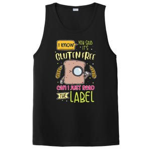 Gluten Free Lifestyle Celiac Disease Awareness PosiCharge Competitor Tank