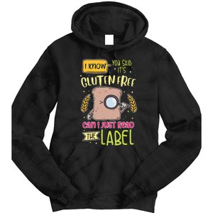 Gluten Free Lifestyle Celiac Disease Awareness Tie Dye Hoodie