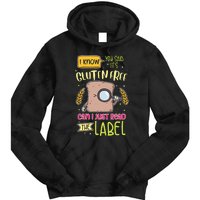 Gluten Free Lifestyle Celiac Disease Awareness Tie Dye Hoodie