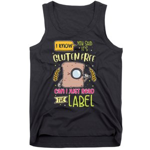 Gluten Free Lifestyle Celiac Disease Awareness Tank Top