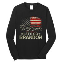 Gun Flag Lets Go Branson Brandon Lets Go Branson Long Sleeve Shirt