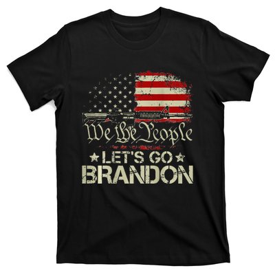 Gun Flag Lets Go Branson Brandon Lets Go Branson T-Shirt