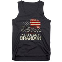 Gun Flag Lets Go Branson Brandon Lets Go Branson Tank Top