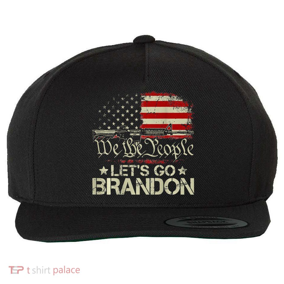 Gun Flag Lets Go Branson Brandon Lets Go Branson Wool Snapback Cap