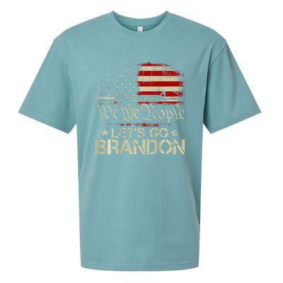 Gun Flag Lets Go Branson Brandon Lets Go Branson Sueded Cloud Jersey T-Shirt