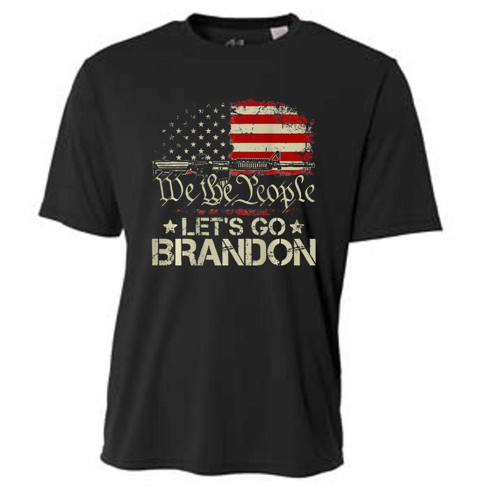 Gun Flag Lets Go Branson Brandon Lets Go Branson Cooling Performance Crew T-Shirt