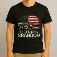 Gun Flag Lets Go Branson Brandon Lets Go Branson T-Shirt