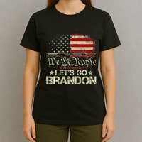 Gun Flag Lets Go Branson Brandon Lets Go Branson T-Shirt