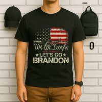 Gun Flag Lets Go Branson Brandon Lets Go Branson T-Shirt