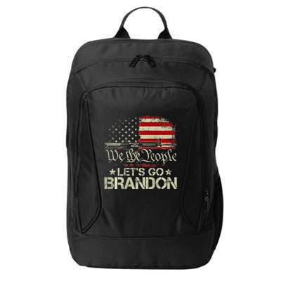 Gun Flag Lets Go Branson Brandon Lets Go Branson City Backpack