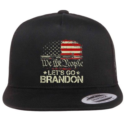 Gun Flag Lets Go Branson Brandon Lets Go Branson Flatbill Hat