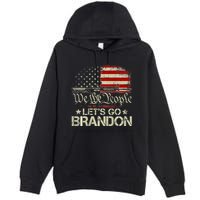 Gun Flag Lets Go Branson Brandon Lets Go Branson Premium Pullover Hoodie