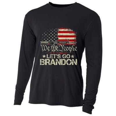 Gun Flag Lets Go Branson Brandon Lets Go Branson Cooling Performance Long Sleeve Crew