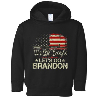 Gun Flag Lets Go Branson Brandon Lets Go Branson Toddler Hoodie