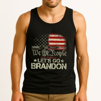 Gun Flag Lets Go Branson Brandon Lets Go Branson Tank Top