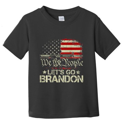 Gun Flag Lets Go Branson Brandon Lets Go Branson Toddler T-Shirt