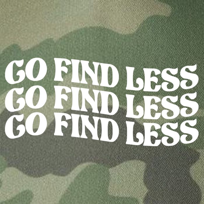 Go Find Less Legacy Tie Dye Trucker Hat