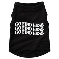 Go Find Less Doggie Tank