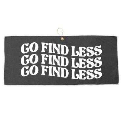 Go Find Less Large Microfiber Waffle Golf Towel