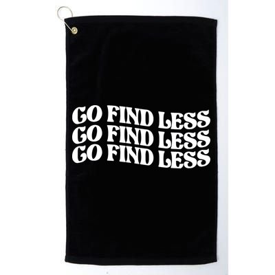Go Find Less Golf Towel