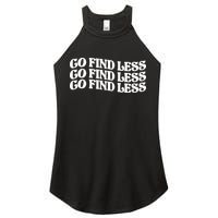 Go Find Less Women's Perfect Tri Rocker Tank