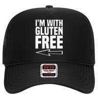 Gluten Free Lifestyle Wheat Celiac Disease Awareness High Crown Mesh Back Trucker Hat