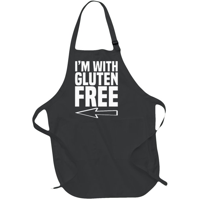 Gluten Free Lifestyle Wheat Celiac Disease Awareness Full-Length Apron With Pockets