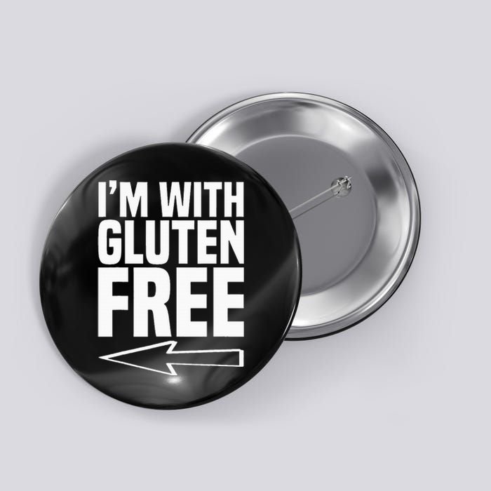 Gluten Free Lifestyle Wheat Celiac Disease Awareness Button