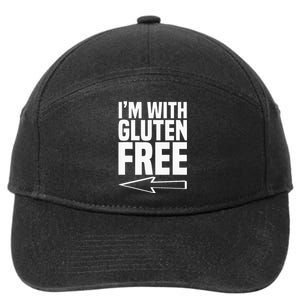 Gluten Free Lifestyle Wheat Celiac Disease Awareness 7-Panel Snapback Hat