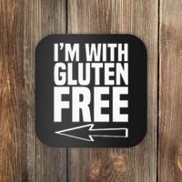 Gluten Free Lifestyle Wheat Celiac Disease Awareness Coaster