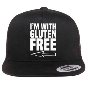 Gluten Free Lifestyle Wheat Celiac Disease Awareness Flat Bill Trucker Hat