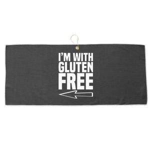 Gluten Free Lifestyle Wheat Celiac Disease Awareness Large Microfiber Waffle Golf Towel