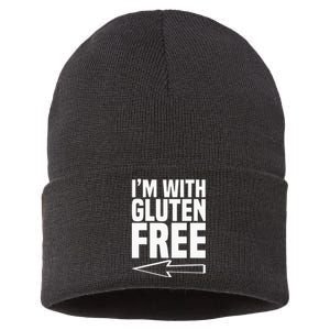 Gluten Free Lifestyle Wheat Celiac Disease Awareness Sustainable Knit Beanie