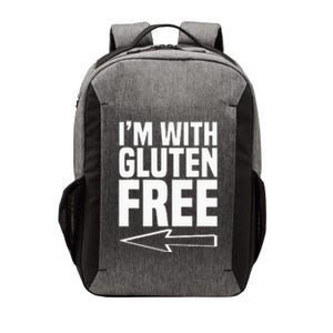 Gluten Free Lifestyle Wheat Celiac Disease Awareness Vector Backpack